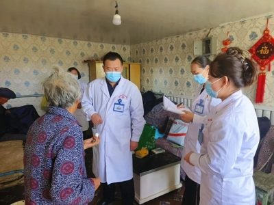 哈巴河縣啟動(dòng)醫(yī)養(yǎng)結(jié)合服務(wù)，為老人晚年幸福生活“加碼”營養(yǎng)健康咨詢